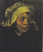 Vincent Van Gogh, Head of a Peasant woman with white hood